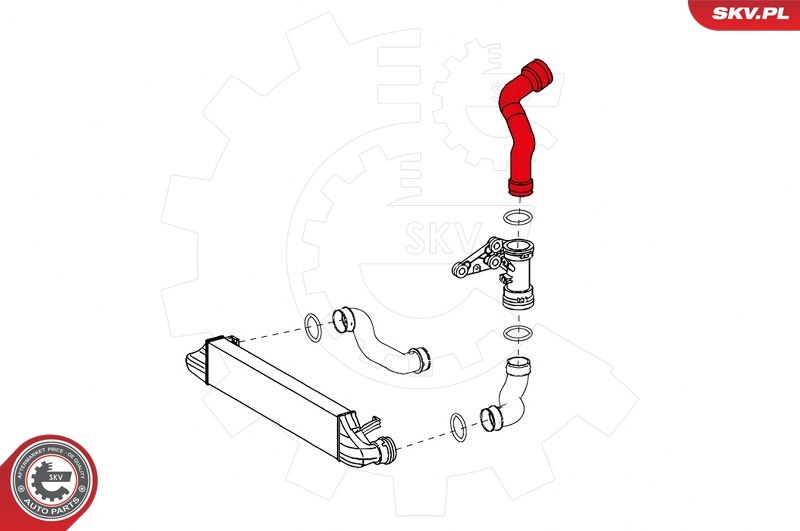 Шланг подачі наддувального повітря, Skv Germany 24SKV692