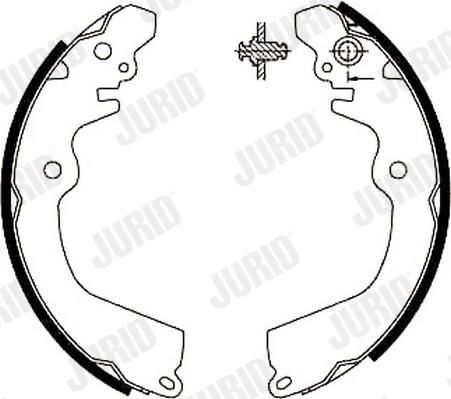Juego de zapatas de frenos