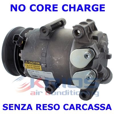 MEAT & DORIA Compressor, airconditioning K18061R