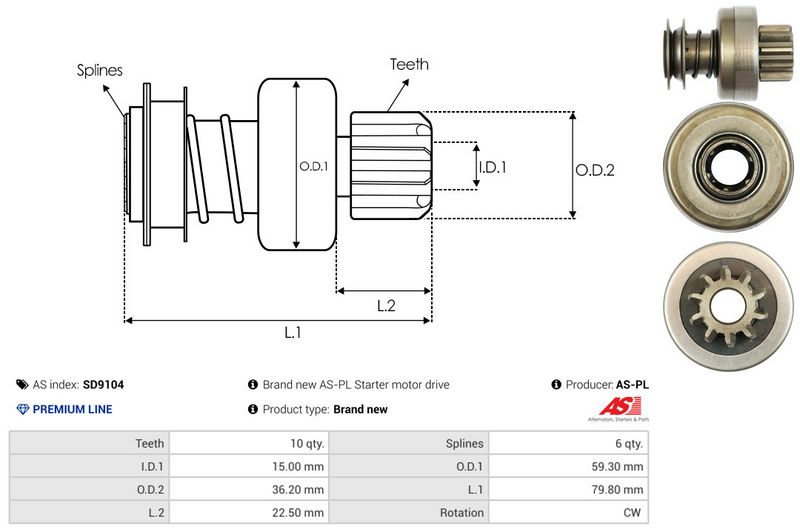 Vabajooks, starter, AS-PL SD9104