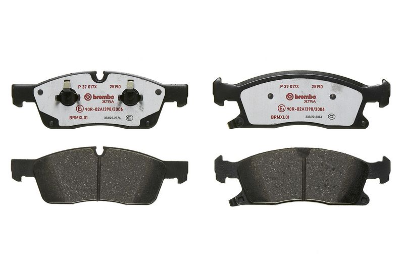 BREMBO P 37 017X Brake Pad Set, disc brake