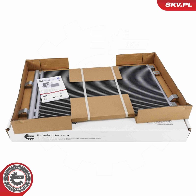 ESEN SKV 86SKV407 Condenser, air conditioning
