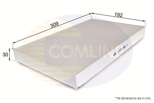 Фільтр, повітря у салоні, Comline EKF241