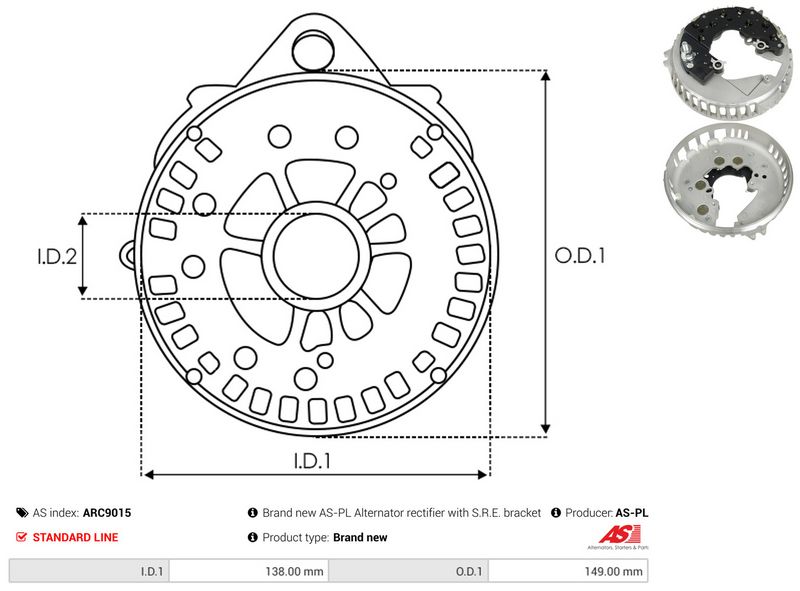 Seadistaja, generaator, AS-PL ARC9015