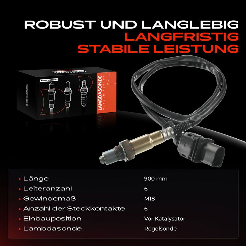 Frankberg 5481FB0017508 Oxygen Sensor