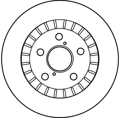 Гальмівний диск, Trw DF4093