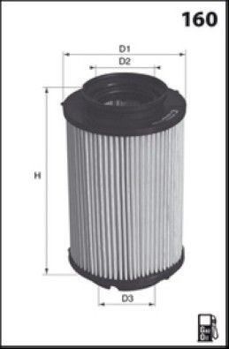 MISFAT Filtre à carburant F010