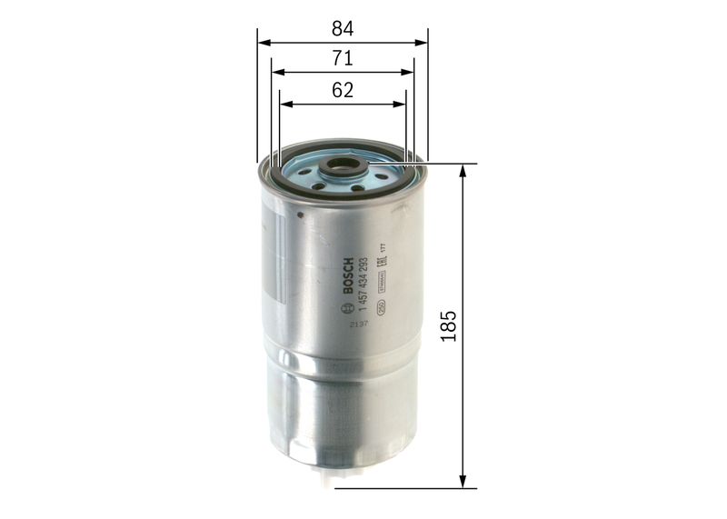 BOSCH 1 457 434 293 Fuel Filter