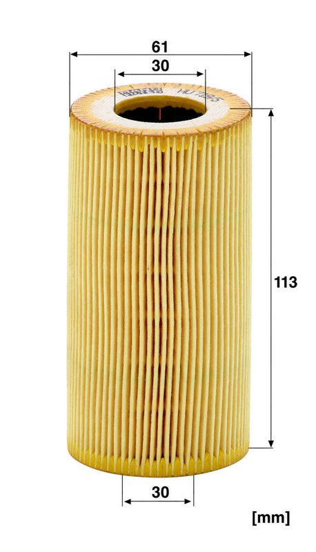Õlifilter, MANN-FILTER HU 719, 5 x