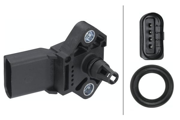 Мапсенсор 2.0FSI 16V,1.6FSI 16V,1.4FSI 16V,1.0TSI 12V VW PASSAT B6 05-10, Golf V 03-09, Jetta V 05-10, Polo 09-18, Toura