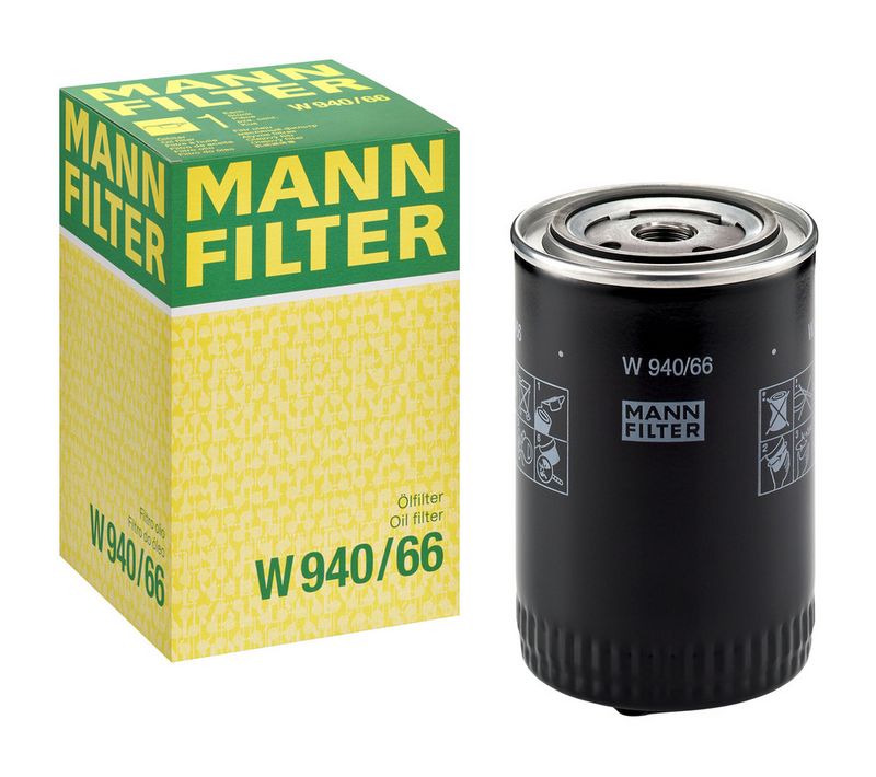 Õlifilter, MANN-FILTER W 940, 66