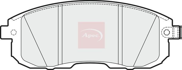 APEC Brake Pad Set, disc brake PAD1832