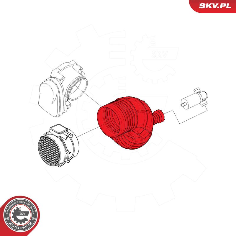 ESEN SKV 54SKV812 Radiator Hose