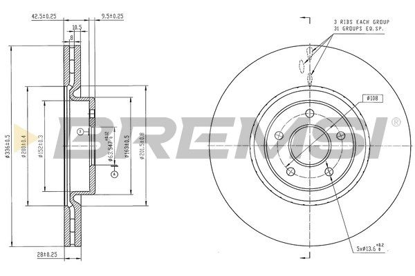 This part match OEM code: 1569253