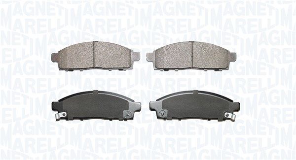 MAGNETI MARELLI fékbetétkészlet, tárcsafék 363916060882