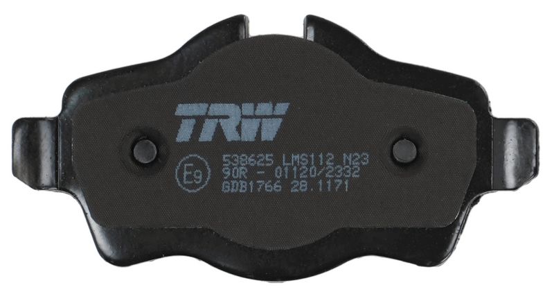 TRW GDB1766 Brake Pad Set, disc brake