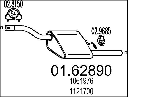 Глушник, Mts 01.62890