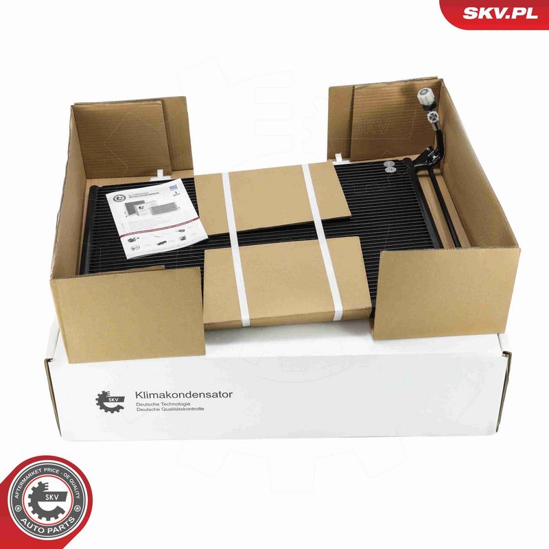 ESEN SKV 86SKV396 Condenser, air conditioning