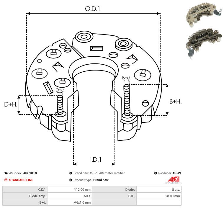 Seadistaja, generaator, AS-PL ARC9018