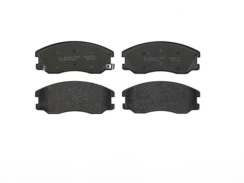 set placute frana,frana disc P 10 003 BREMBO