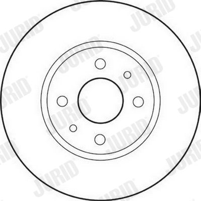 JURID 562178JC Brake Disc