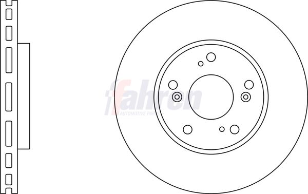 Fahren Brake Disc FBD6774