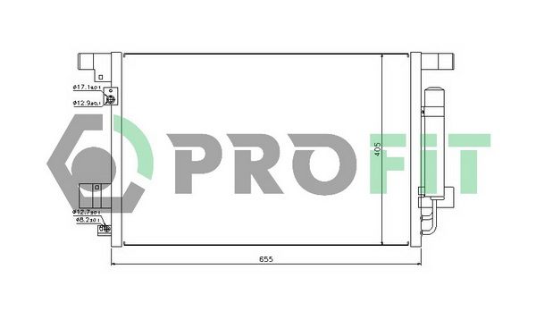 Конденсатор, система кондиціонування повітря, Profit 1605C1