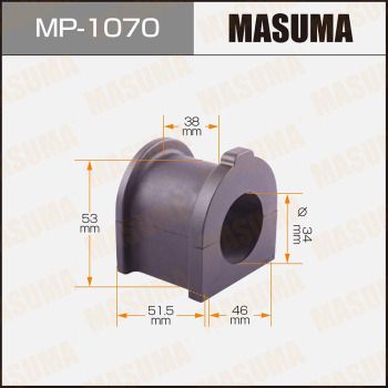 Втулка, стабілізатор, Masuma MP-1070