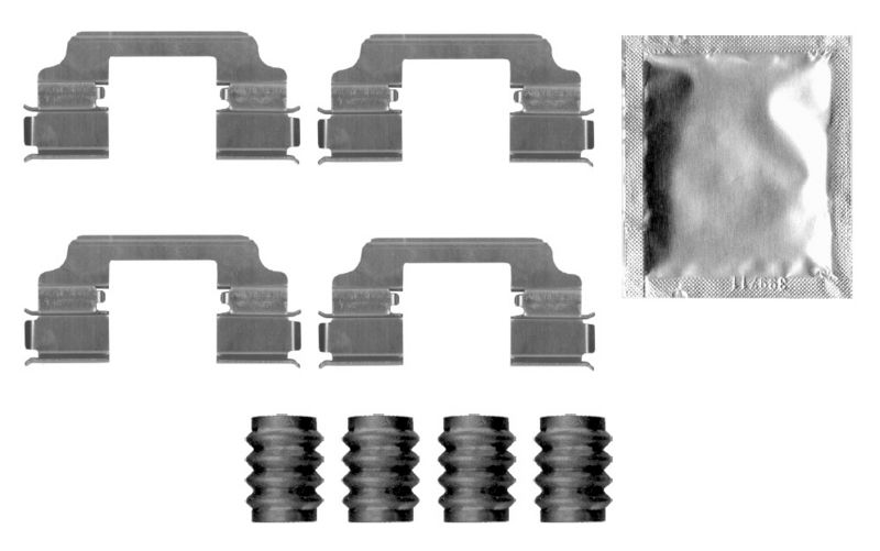 BOSCH 1 987 474 816 Accessory Kit, disc brake pad