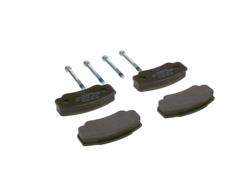 BOSCH 0 986 424 876 Комплект гальмівних накладок, дискове гальмо
