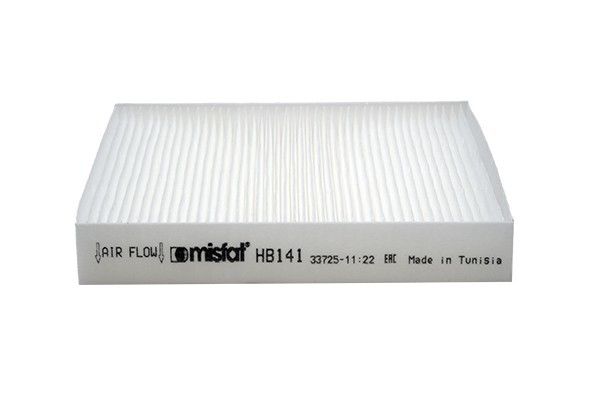 Filtre+d'habitacle MISFAT HB141