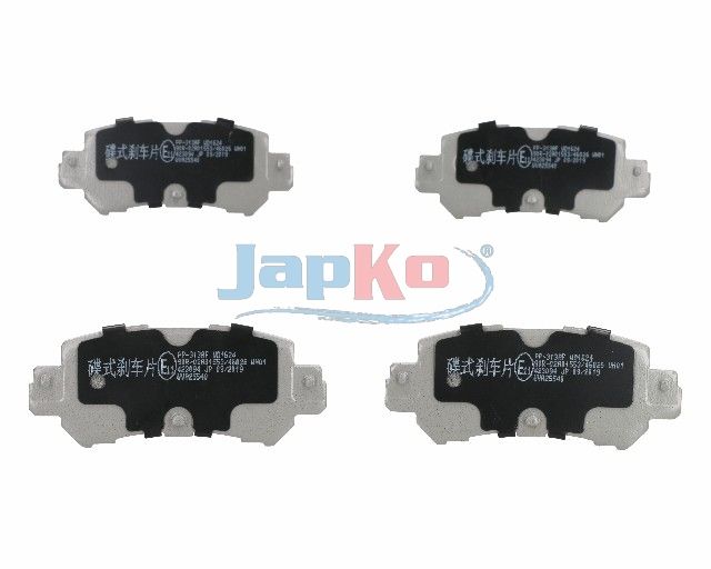 set placute frana,frana disc JAPKO 51313