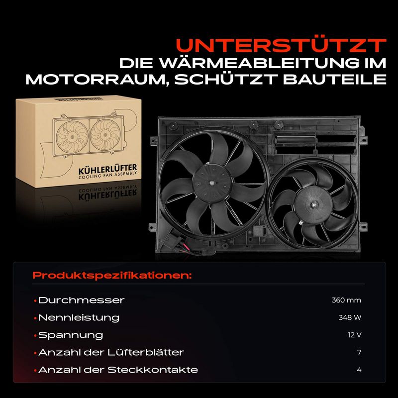 Frankberg 5481FB0026632 Fan, engine cooling
