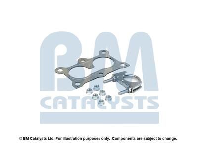 Montagesatz, Abgasanlage