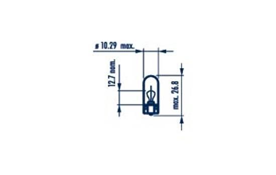 NARVA 171093000 Bulb, instrument lighting