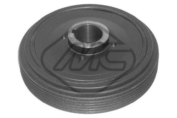 Poulie+vilebrequin METALCAUCHO 04202