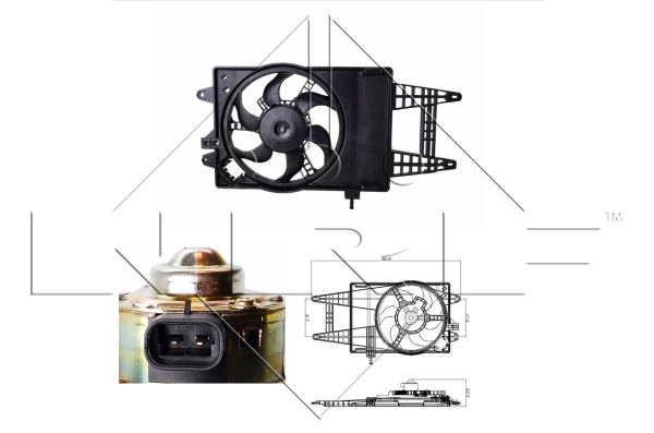 WILMINK GROUP ventilátor, motorhűtés WG1720217