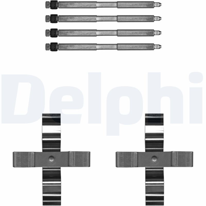 DELPHI tartozékkészlet, tárcsafékbetét LX0703