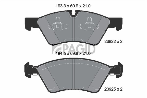 Souprava brzd, kotoučová brzda T1516N-54506N-00
