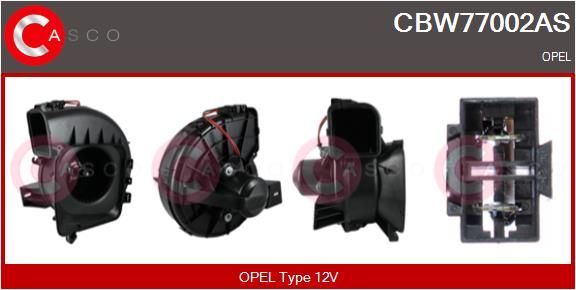 Компресор салону, Casco CBW77002AS