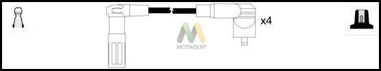 MOTAQUIP gyújtókábelkészlet LDRL1197