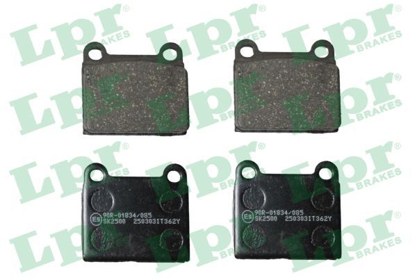 Plaquettes+de+frein+à+disque LPR 05P362