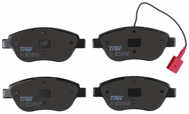 TRW GDB1483 Brake Pad Set, disc brake