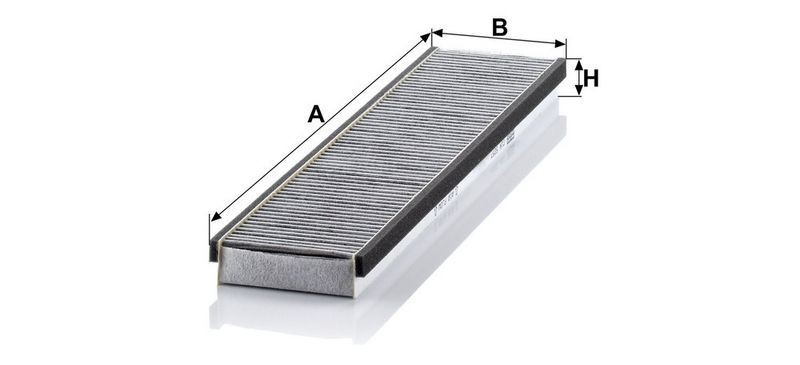 Filter, salongiõhk, MANN-FILTER CUK 5257