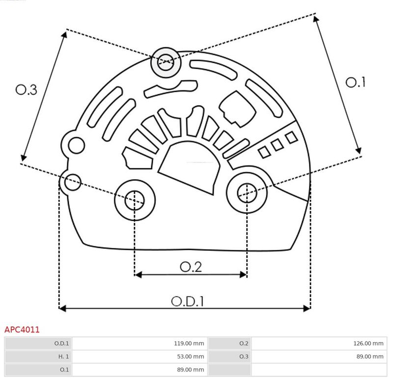 Захисний ковпачок, генератор, Auto Starter APC4011