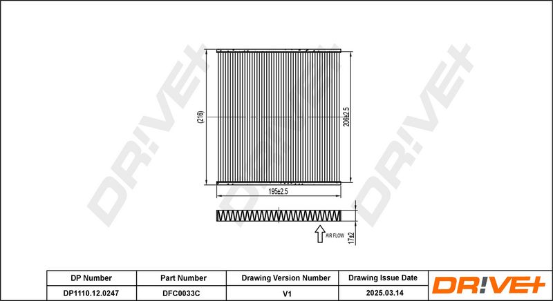 Filtro, aire habitáculo