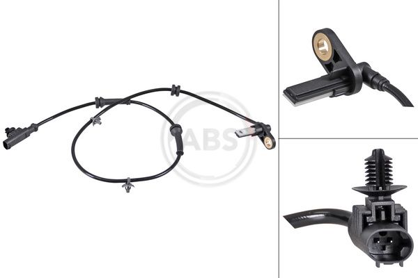 senzor,turatie roata ABS 30728