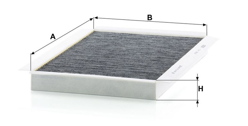 Filter, salongiõhk, MANN-FILTER CUK 3569