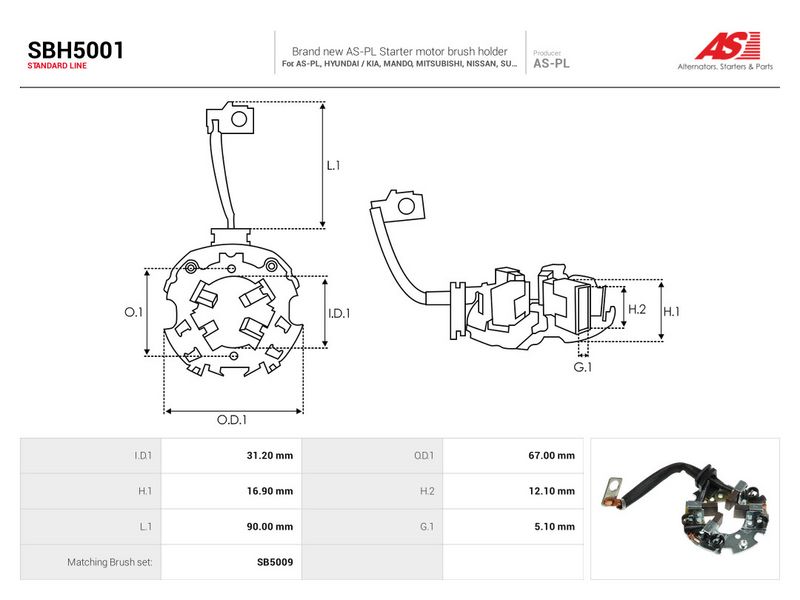 Prekės atitinka OEM kodą: M649T09371