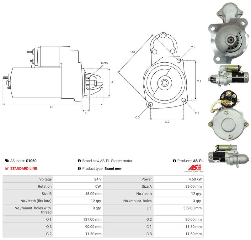 AS-PL S1060 Starter